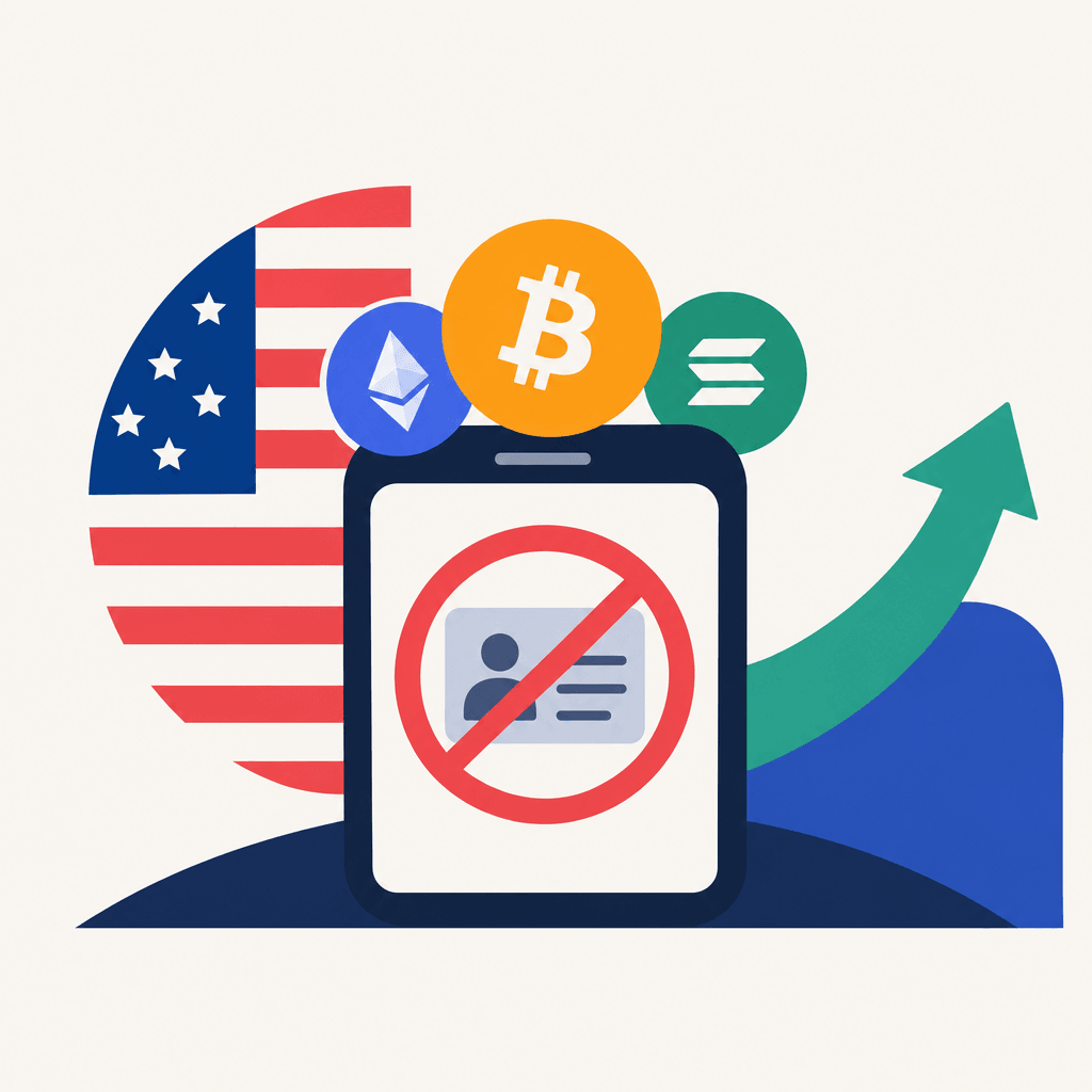 Buy Crypto No KYC: What Can First-Time US Buyers Expect?