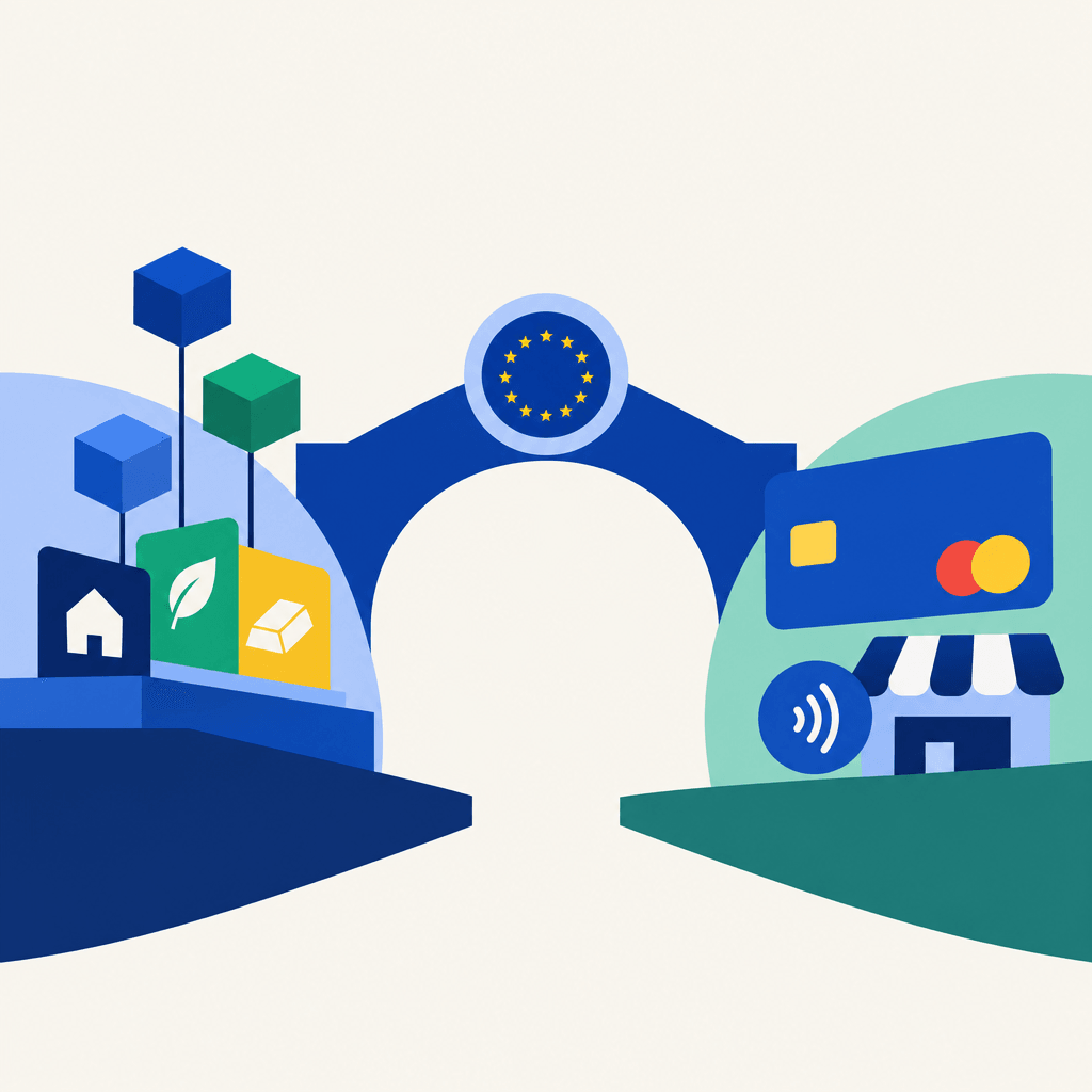 ECB Pontes: Tokenized Asset Settlement vs Card Spending