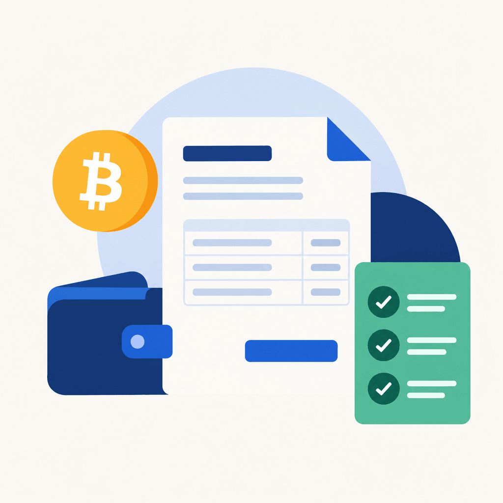 How to Invoice Clients in Crypto: Template & Checklist